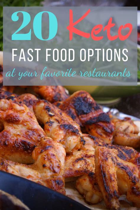 Keto Fast Food Options At Your Favorite Restaurants Keto Fast Food