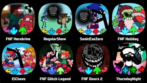 Fnf Herobrine Fnf Regular Show Fnf Sonic Exe Zero Fnf Holiday Fnf