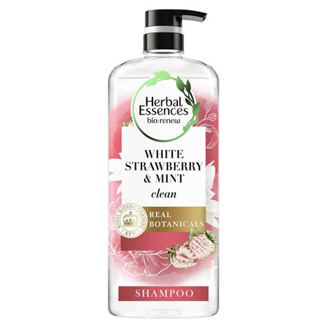 Herbal Essences Bio Renew Silicone Free White Strawberry Mint Clean