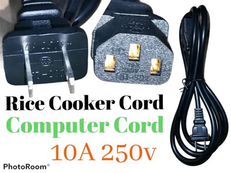 Rice Cooker Cord Or Computer Cord Lazada Ph