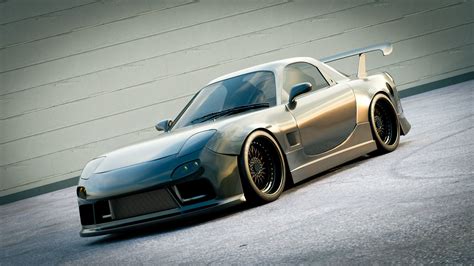 Mazda Rx 7 Fd Spirit Modified 3d Model Cgtrader