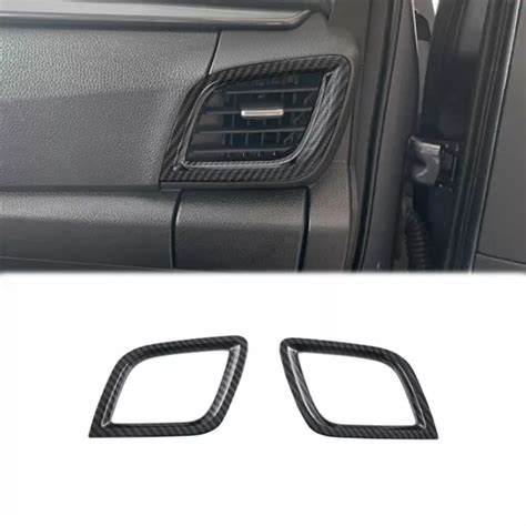 FOR ISUZU D MAX DMAX 2021 2023 Carbon Black Side Air Outlet Vent Cover