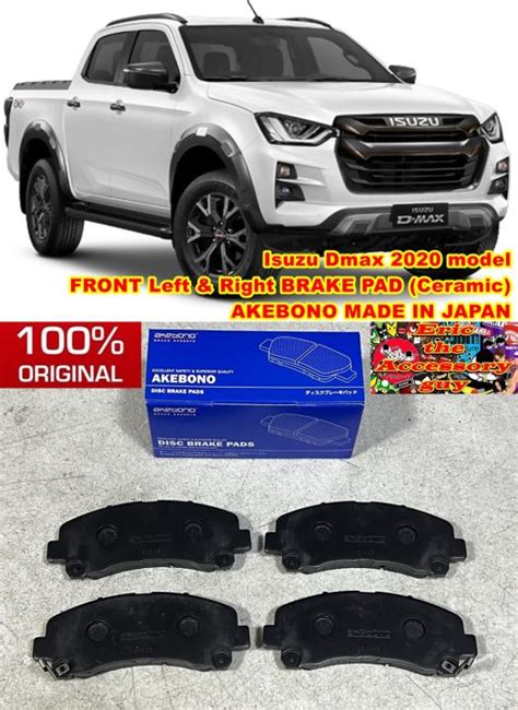 Ceramic Front Brake Pads For Isuzu Dmax 2020 Original Akebono Lazada PH