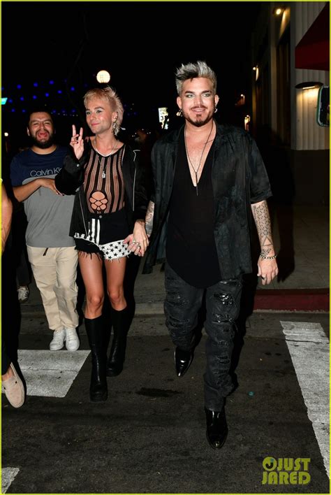 Adam Lambert & Boyfriend Oliver Gliese Hit the Town for Fun Night Out ...