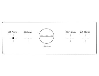 Tosukki Microscope Calibration Ruler Slide Scales And Mm Line