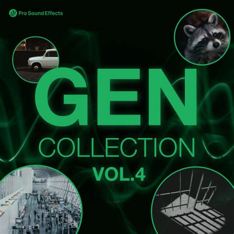 Gen Collection Vol 4 Sound Effects Pro Sound Effects