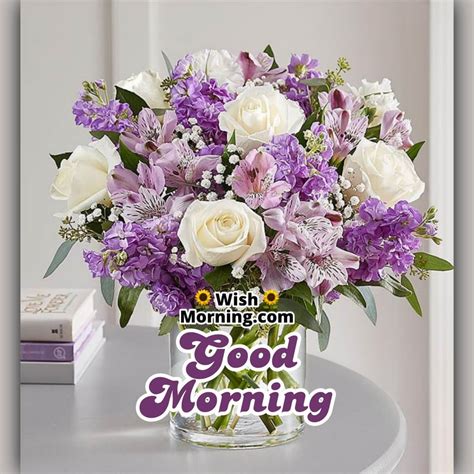 Good Morning Flower Bouquet Images Wish Morning