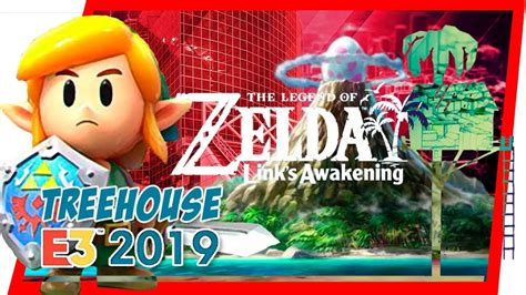 The Legend Of Zelda Link’s Awakening Gameplay Nintendo Treehouse Live E3 2019 Youtube