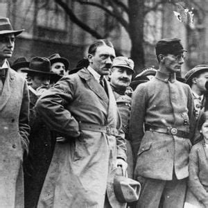 8th November 1923 Adolf Hitler Leads The Beer Hall Putsch In Munich