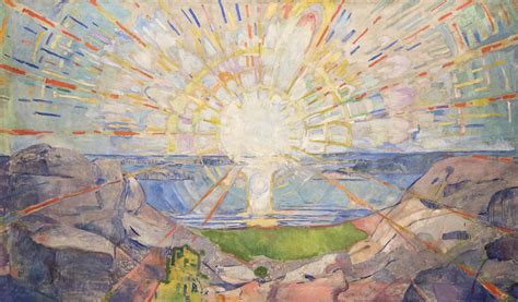 The Sun Edvard Munch Oil R Art