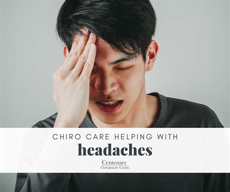 Chiropractic Care Helping With Headaches Centenary Chiro Blogs