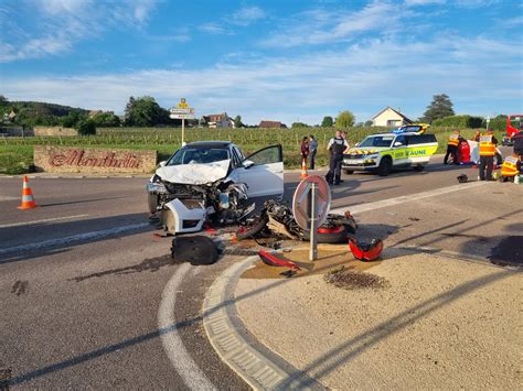 Faits Divers Meursault Un Mort Dans Un Grave Accident De La Route