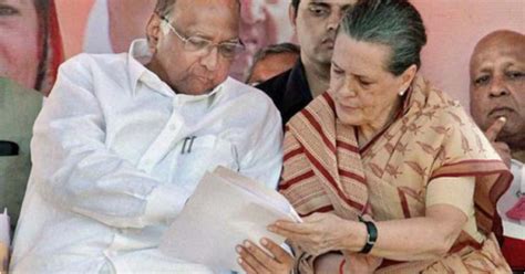 Eyes On Maharashtra Ncps Sharad Pawar Sonia Gandhi To Meet Today