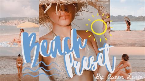 Beach Preset Lightroom Mobile Tutorial Free Beach Preset Dng Youtube