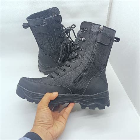 Jual Sepatu Jatah Tni Ad Sepatu Pdl Weba Resleting Sepatu Pdl Safety