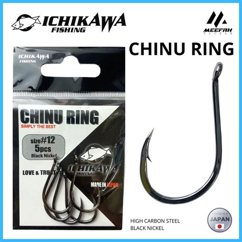 Ichikawa Chinu Ring Made In Japan Chinu Fishing Hook Mata Kail