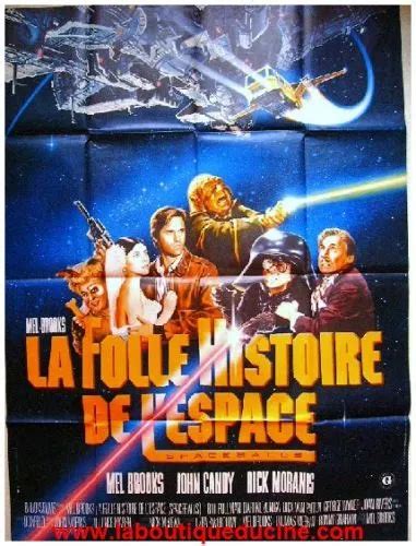 La Folle Histoire De L Espace Affiche Cin Ma Movie Poster Mel Brooks