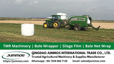 Automatic Bale Wrapper a Machine That Makes a Difference