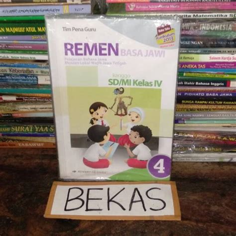 Jual Buku Remen Basa Jawi Jawa Kelas Iv Sd Mi Erlangga Kurikulum