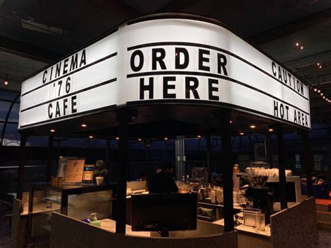 First Look Cinema 76 Cafe Movie Themed Restaurant Opens June 11