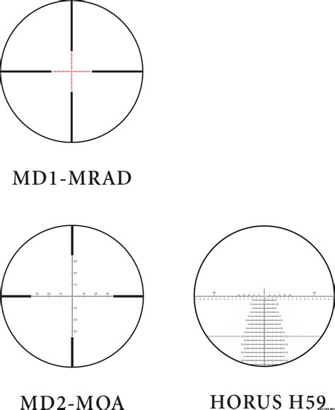 Eotech Vudu X Ffp Riflescope Md Reticle Mrad Sights With