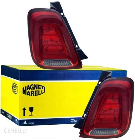 Lampa tylna Magneti Marelli Lampy Tył Fiat 500 07 Liftback Komplet