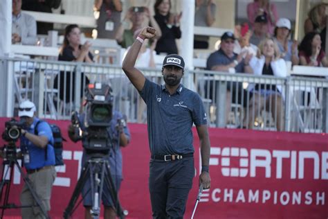 Sahith Theegala Wins The Fortinet Championship In Napa For His First