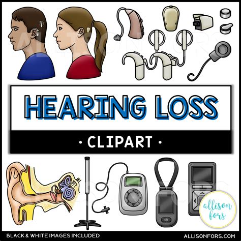 Hearing Loss Clip Art | Allison Fors, Inc.