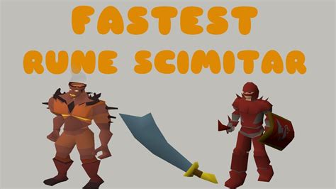 Fastest Rune Scimitar For Low Level Iron Man Osrs Guide Youtube