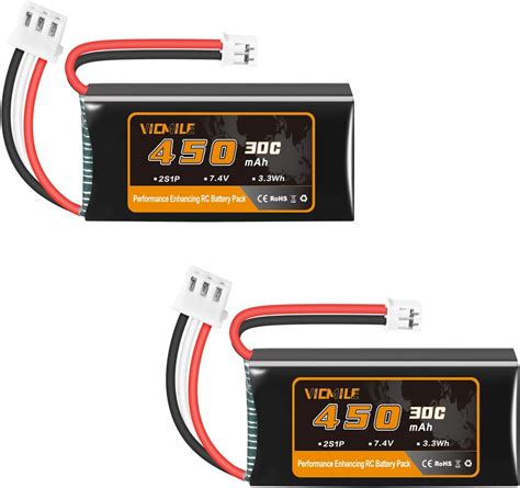 Amazon Vicmile V Lipo Battery Mah S C Rechargeable Lipo