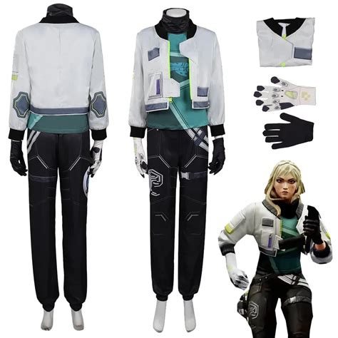 Game Valorant Deadlock Cosplay Fantasy Outfits Roleplay Costume Coat