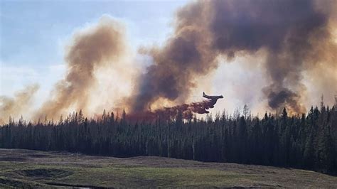 Wildfire Evacuation Order Issued For Area Southwest Of Edmonton