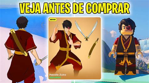 VEJA ANTES DE COMPRAR SKIN ZUKO Fortnite YouTube