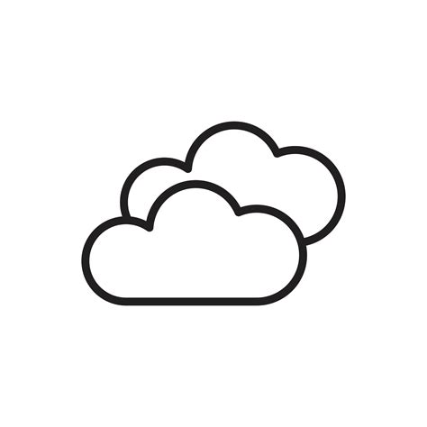 cloud weather vector for icon symbol web illustration 7247807 Vector ...