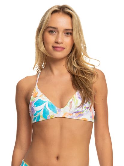 Retro Revo Reversible Triangle Bikini Top Roxy