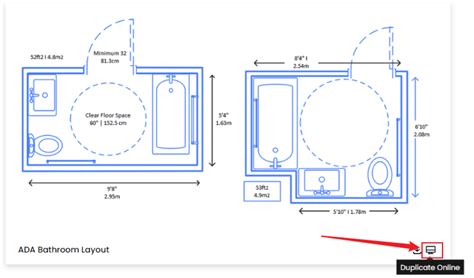 Free Editable Bathroom Floor Plan Examples And Templates Edrawmax