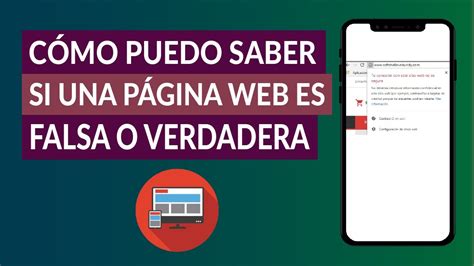 C Mo Puedo Saber Si Una P Gina Web Es Falsa O Verdadera Youtube