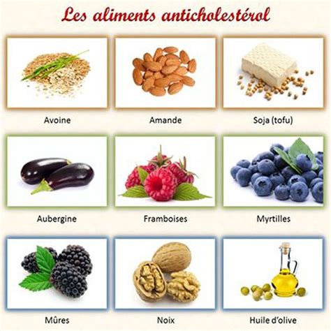 Les Aliments Anti Cholest Rol