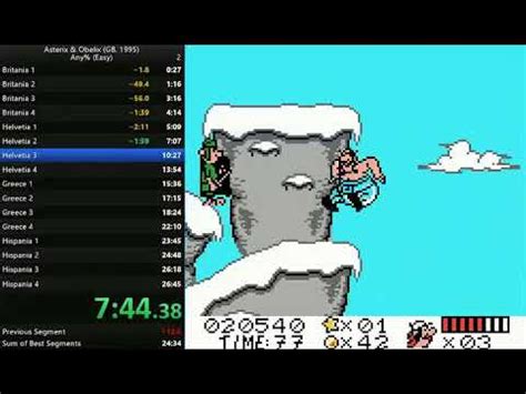 Ast Rix Ob Lix Gameboy Any Easy Speedrun In Youtube