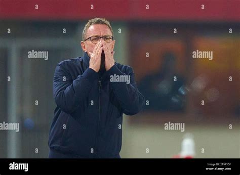 Ralf Rangnick Trainer Aut In The Friendly Match Austria Germany