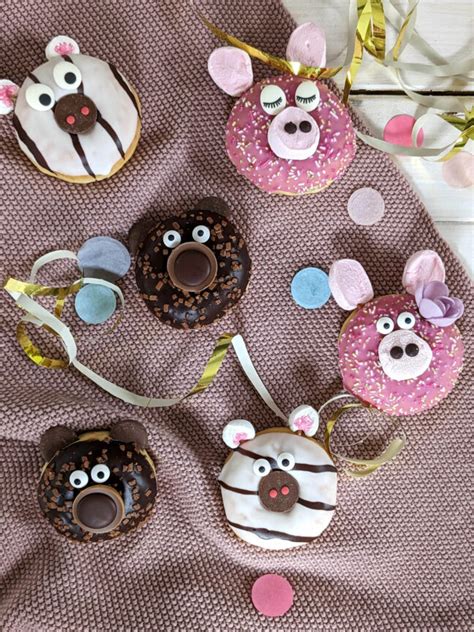 Donut Tiere Ideen F R Einen Niedlichen S En Snack Lavendelblog