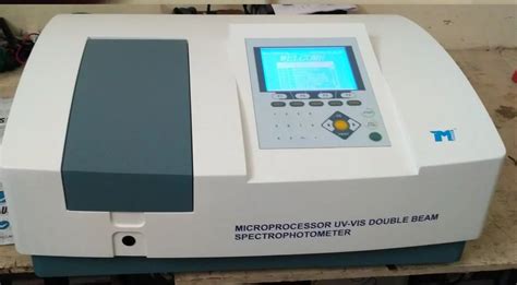 Double Beam Uv Vis Spectrophotometers At Rs Sector