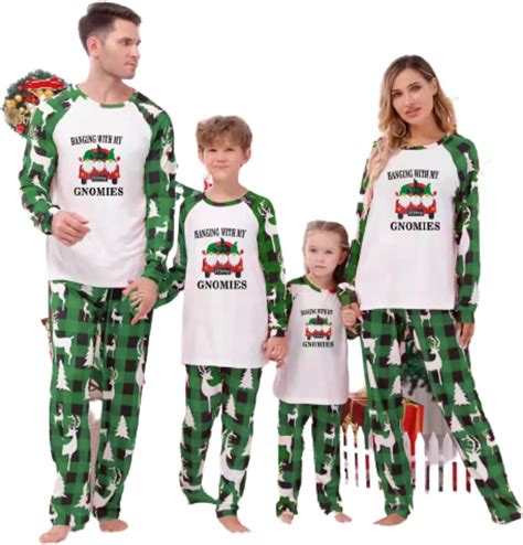 Personalisiert Christmas Pyjamas Set Weihnachten Familie Pyjama Set Mit