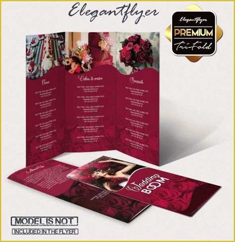 Free Tri Fold Wedding Brochure Templates Of 28 Of 2 Fold Wedding Program Template Free ...