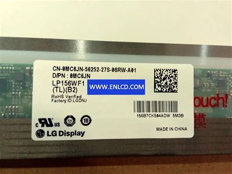 LP156WF1 TLB2 LG Display LCD Panel Replacement For Laptop