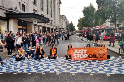 Just Stop Oil Activists Pulled From Road During Latest Protest Runitedkingdom