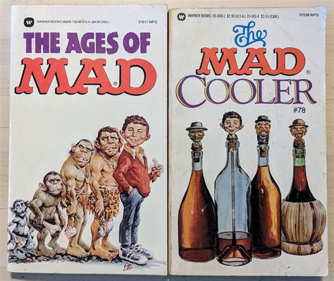 Lot Of 21 Vintage Mad Magazine Paperback Books Ebay