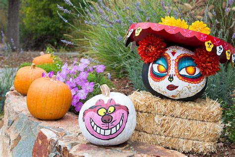 Easy Scary Pumpkin Painting Ideas No Carve Pumpkin Decor