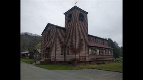 The Log Church Heading Down Scrabble Creek To The Buckhorn Log