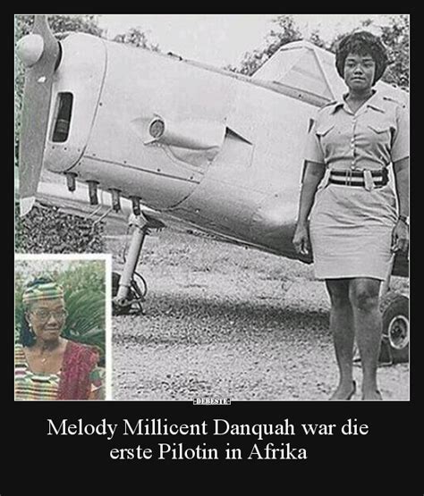 Melody Millicent Danquah War Die Erste Pilotin In Afrika Debestede